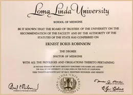 Award & recognition — Dr. Ernest B. Robinson