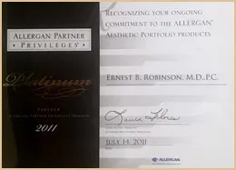Award & recognition — Dr. Ernest B. Robinson