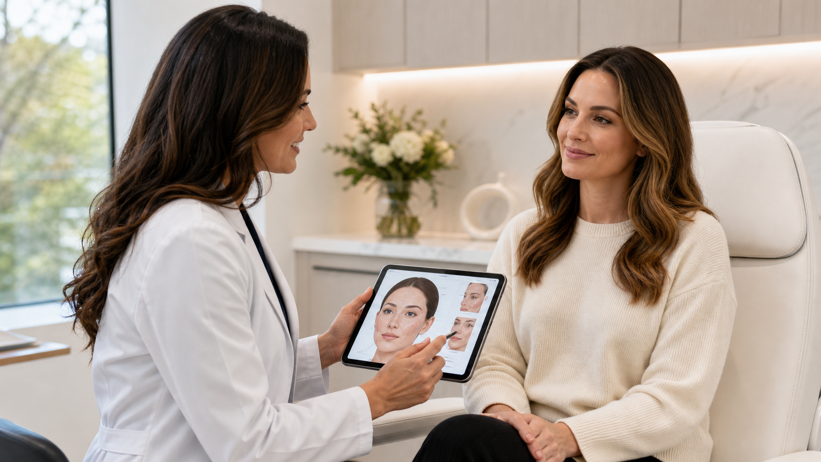 Botox vs Dysport vs Xeomin consultation for natural expression lines