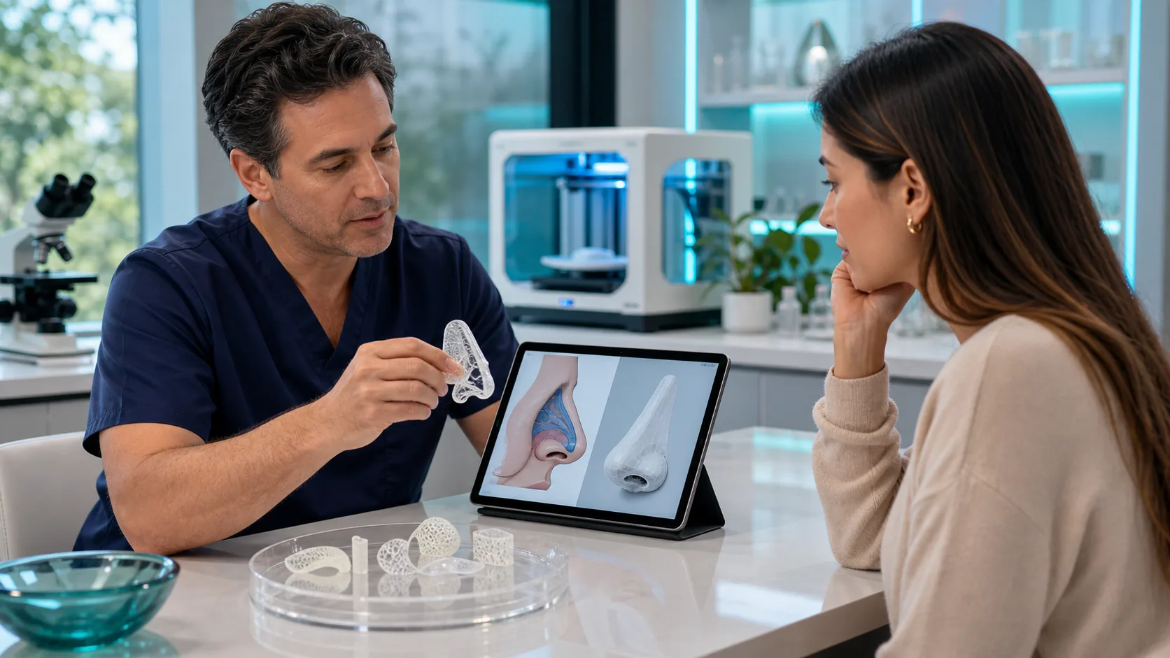 3D Bioprinting Cartilage for Rhinoplasty: Future is Near consultation and planning featured image