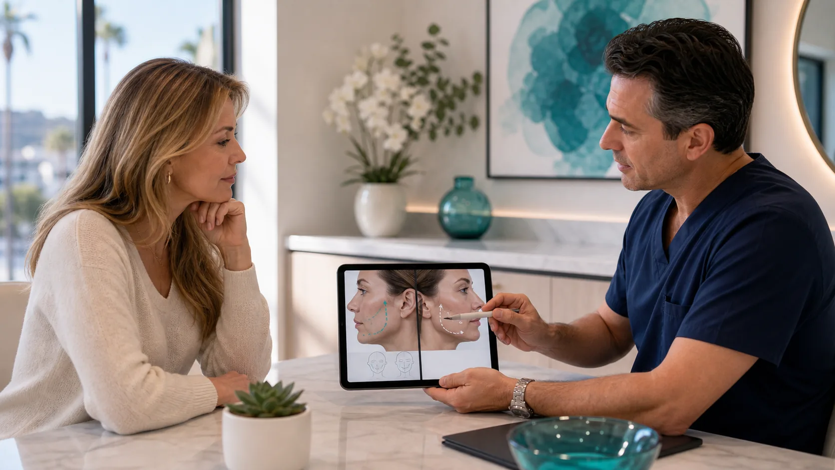Mini Facelift vs. Full Facelift: Choosing the Right Procedure consultation and planning featured image