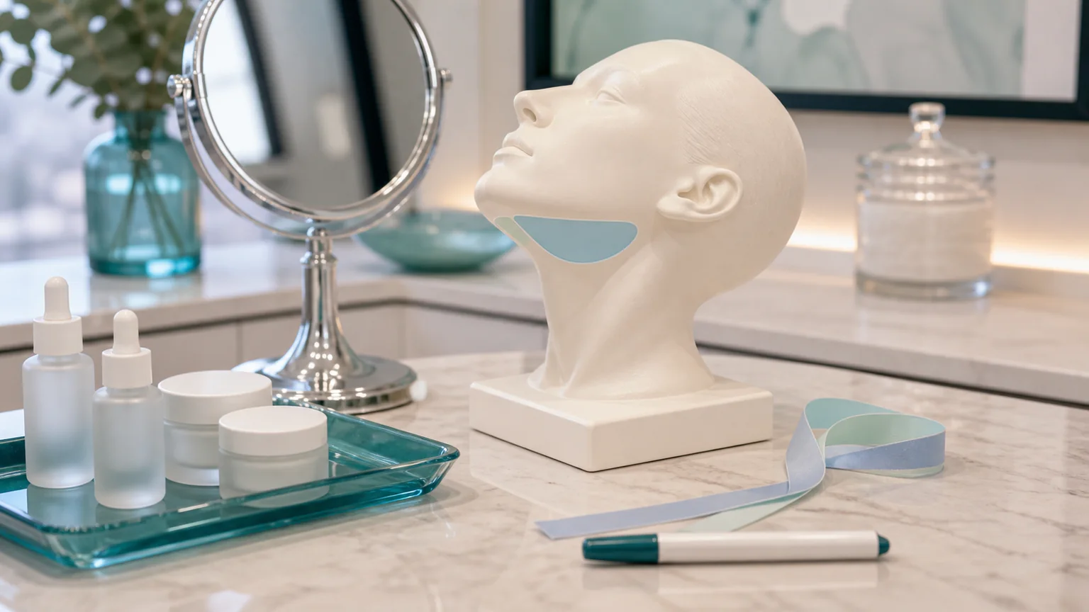 Kybella vs. Liposuction for Double Chin Removal DrFace topic visual with no readable text or injection imagery