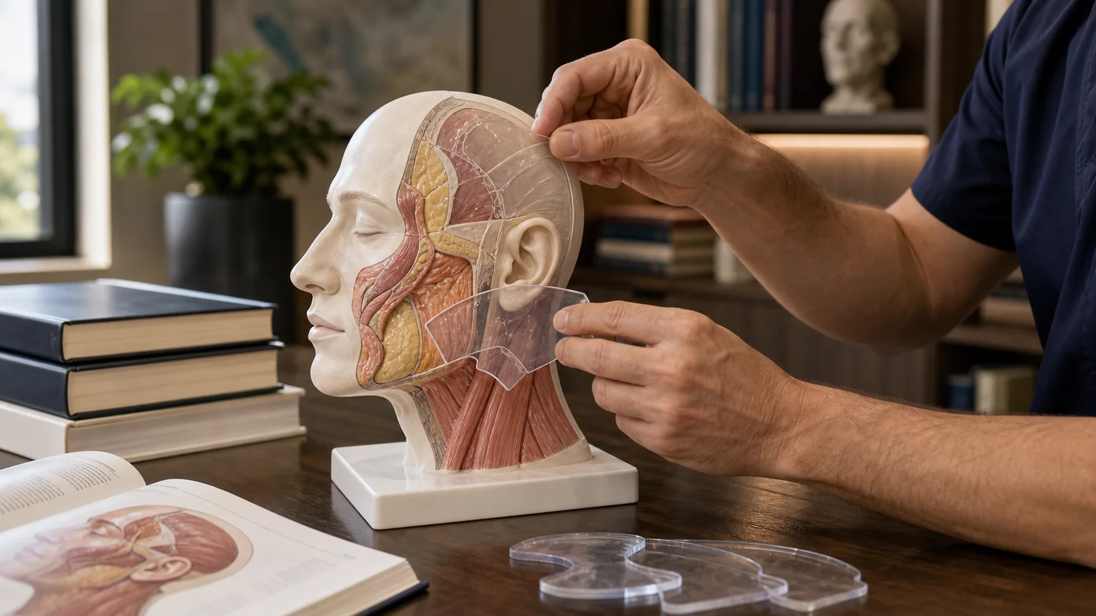 The Science Behind Deep Plane Facelift Longevity DrFace topic visual with no readable text or injection imagery